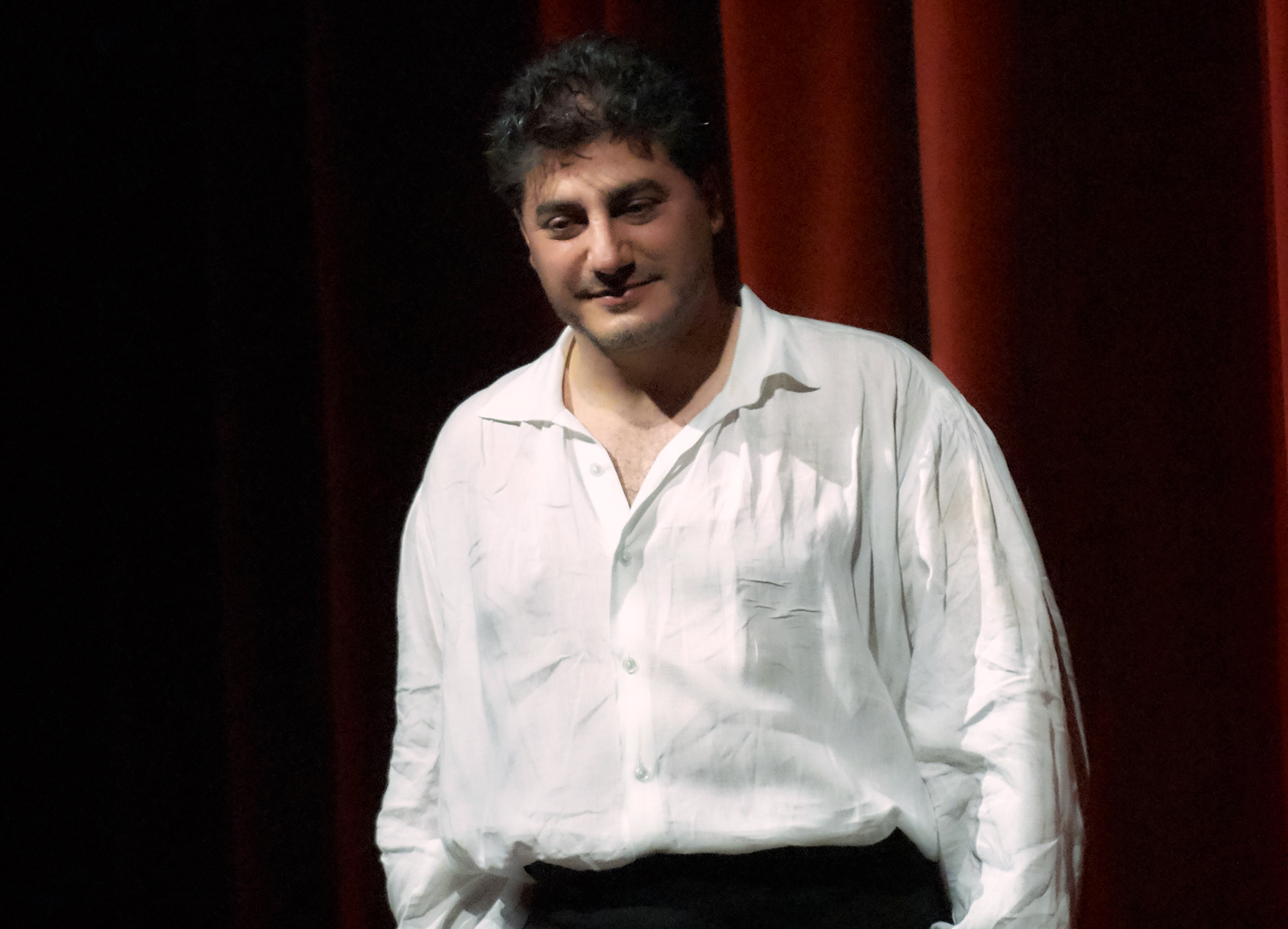 Jos Cura as Don Carlo, Vienna Opera Production, 2006.