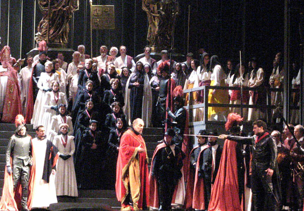 Jos Cura as Don Carlo, Vienna Opera Production, 2006.