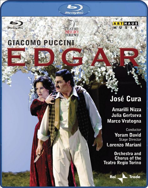 Edgar in 4 Acts starring Jos Cura - Turin 2008 DVD 2009 Bologna 2010