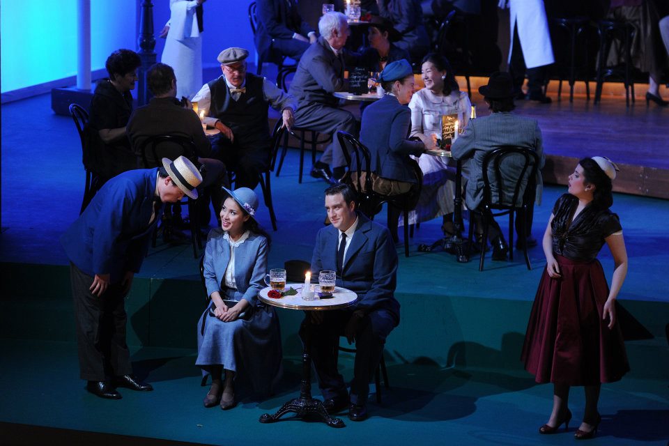 Jos Cura director and conductor in the 2012 Nancy Production of La rondine.