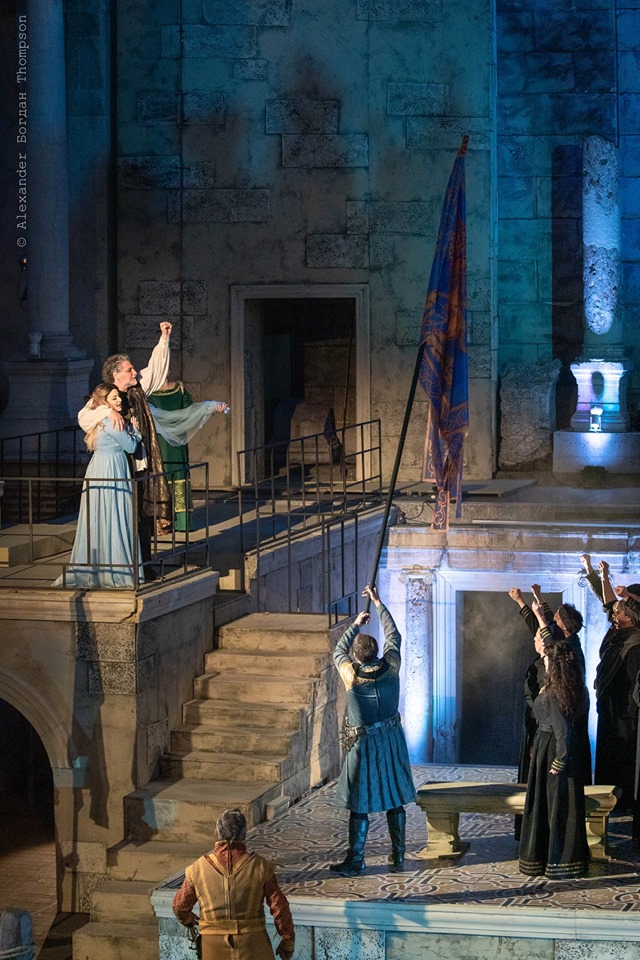 Otello in Plotdiv, July 2019, starring Jos Cura.