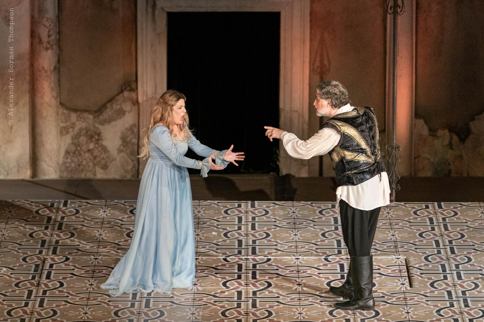 Otello in Plotdiv, July 2019, starring Jos Cura.