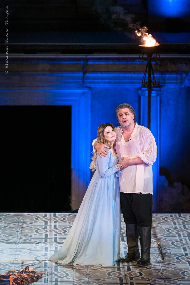 Otello in Plotdiv, July 2019, starring Jos Cura.