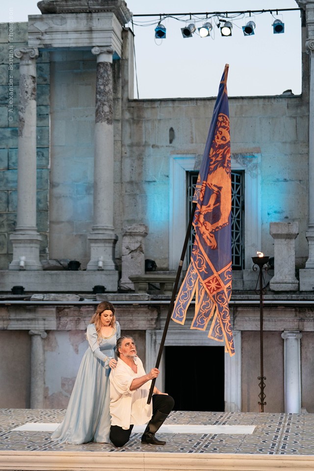 Otello in Plotdiv, July 2019, starring Jos Cura.