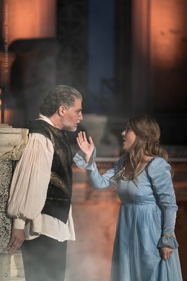 Otello in Plotdiv, July 2019, starring Jos Cura.