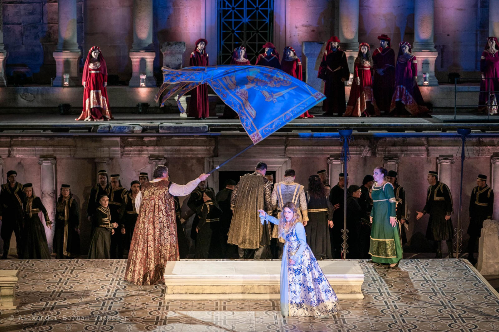 Otello in Plotdiv, July 2019, starring Jos Cura.