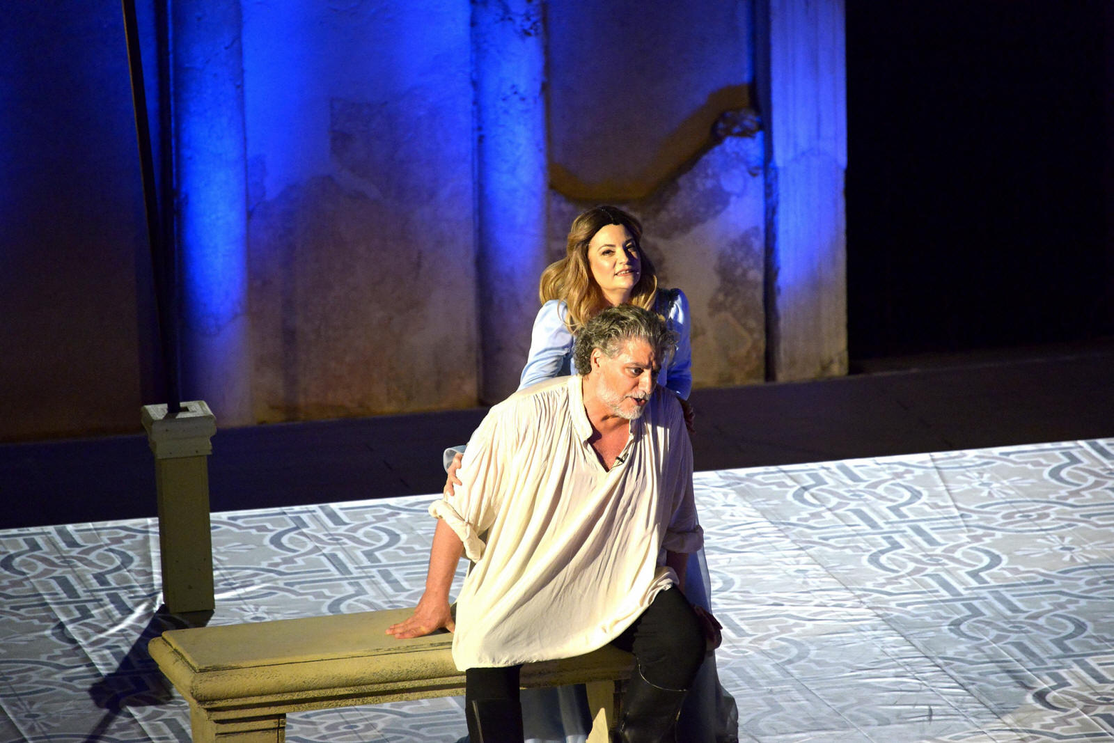 Otello in Plotdiv, July 2019, starring Jos Cura.