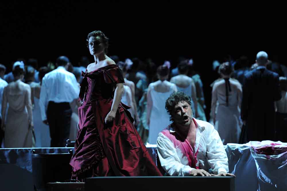 Jos Cura in the 2011 Berlin production of Samson et Dalila.