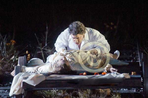 Jos Cura in the 2011 Berlin production of Samson et Dalila.
