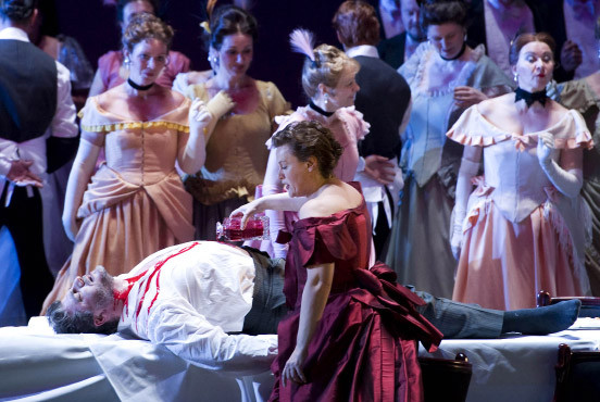 Jos Cura in the 2011 Berlin production of Samson et Dalila.