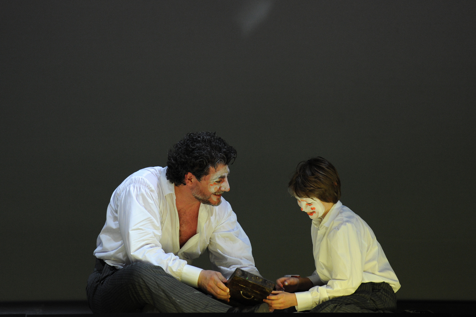 Jos Cura in the 2011 Berlin production of Samson et Dalila.