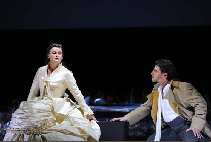 Jos Cura in the 2011 Berlin production of Samson et Dalila.