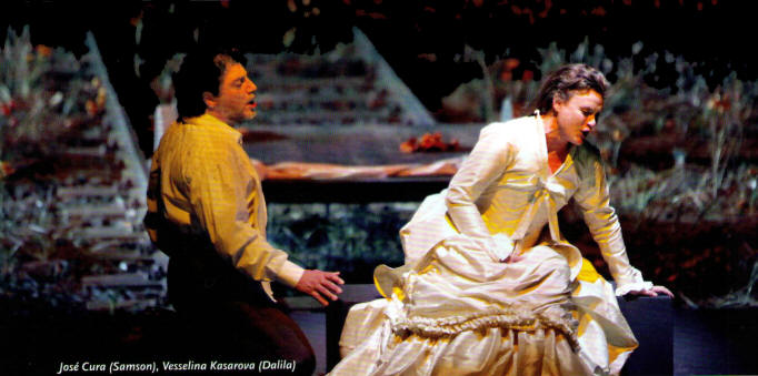 Jos Cura in the 2011 Berlin production of Samson et Dalila.