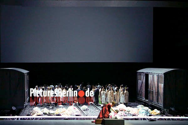 Jos Cura in the 2011 Berlin production of Samson et Dalila.