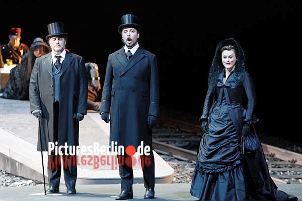 Jos Cura in the 2011 Berlin production of Samson et Dalila.