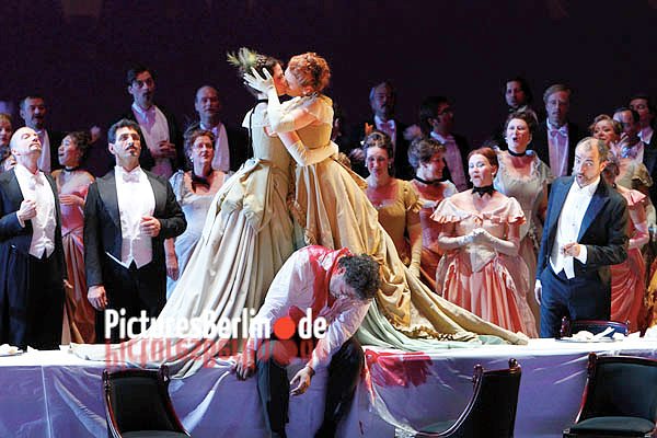 Jos Cura in the 2011 Berlin production of Samson et Dalila.