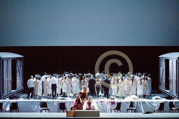 Jos Cura in the 2011 Berlin production of Samson et Dalila.