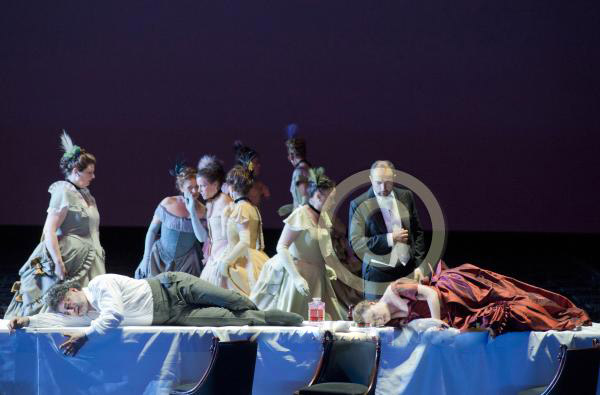 Jos Cura in the 2011 Berlin production of Samson et Dalila.