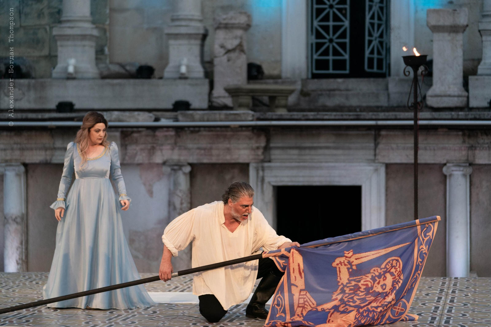 Otello in Plotdiv, July 2019, starring Jos Cura.