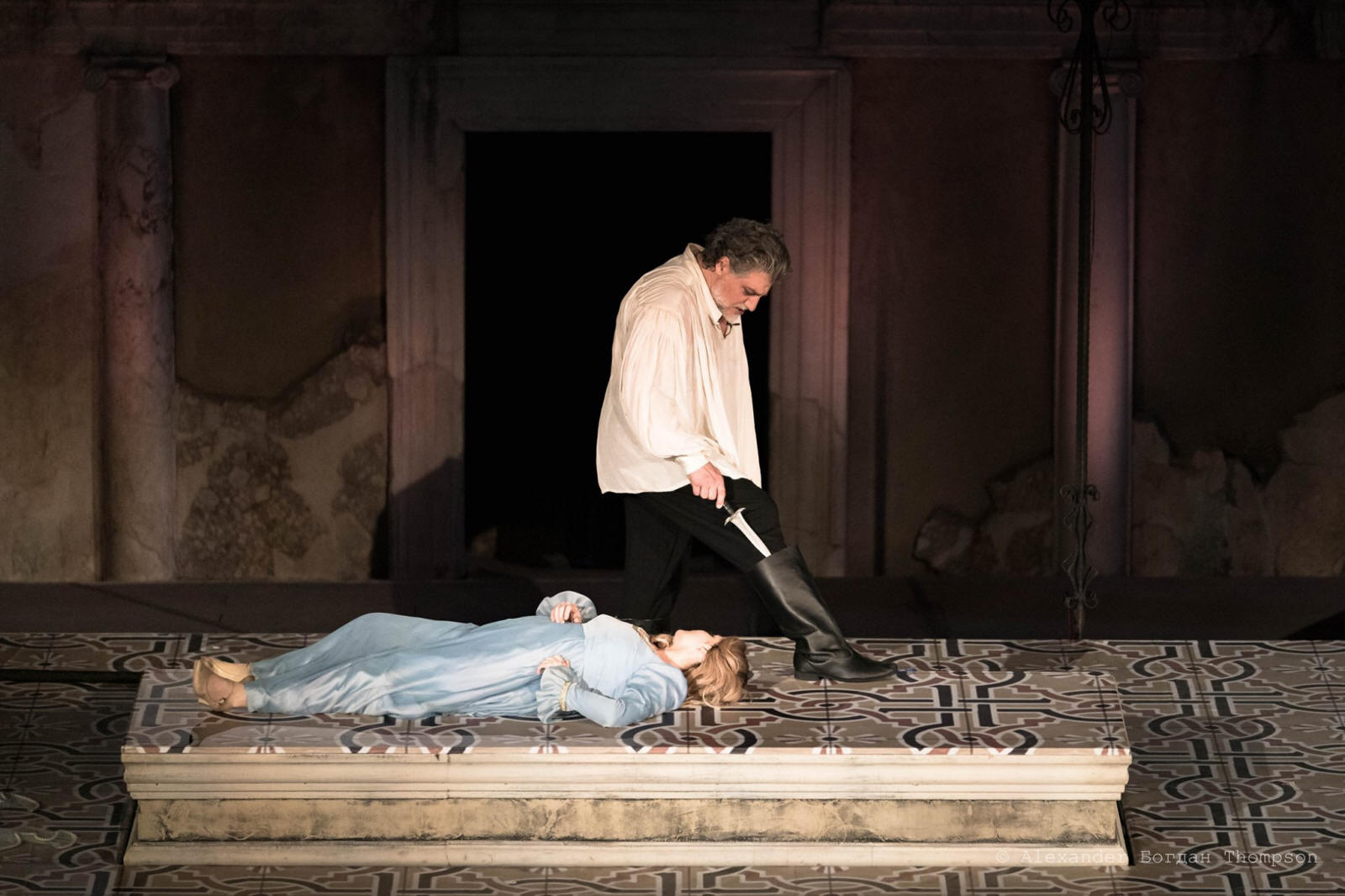 Otello in Plotdiv, July 2019, starring Jos Cura.