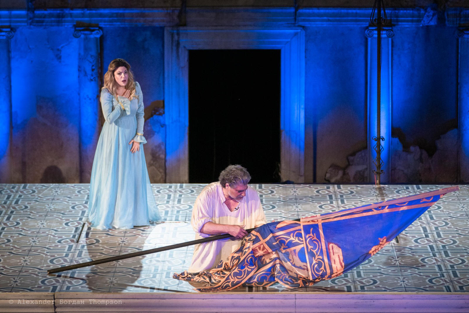 Otello in Plotdiv, July 2019, starring Jos Cura.