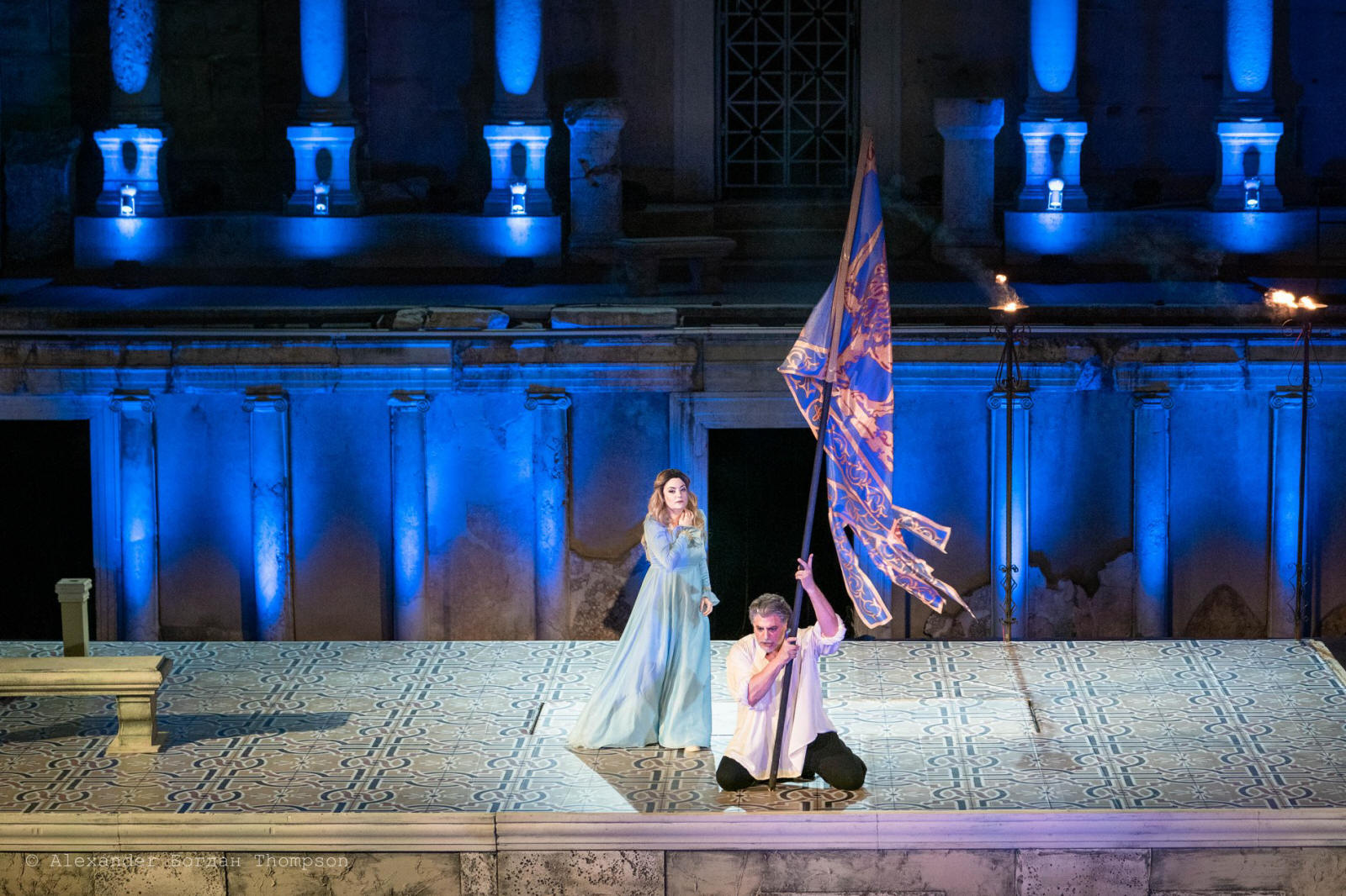 Otello in Plotdiv, July 2019, starring Jos Cura.