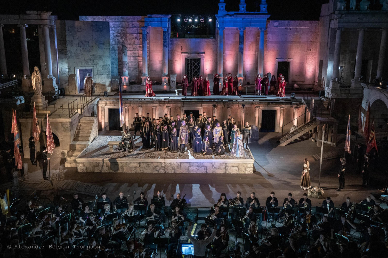 Otello in Plotdiv, July 2019, starring Jos Cura.