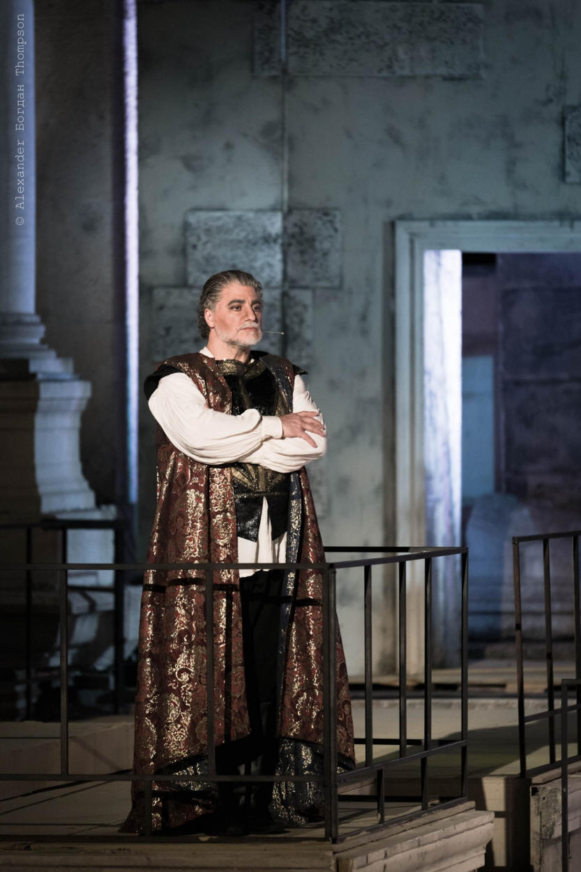 Otello in Plotdiv, July 2019, starring Jos Cura.